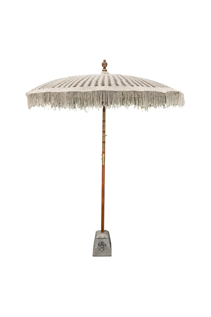 Bali parasol - Macrame - crème - 180cm