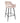 Fallon Barkruk Khaki Fluweel met Zwart Metalen Onderstel – Set van 2 – PTMD