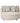 Fayen Fauteuil / Loveseat – Cream Taupe | PTMD