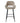 Fallon Barkruk Opulence 08 taupe met Zwart Metalen Onderstel – PTMD - Set van 2