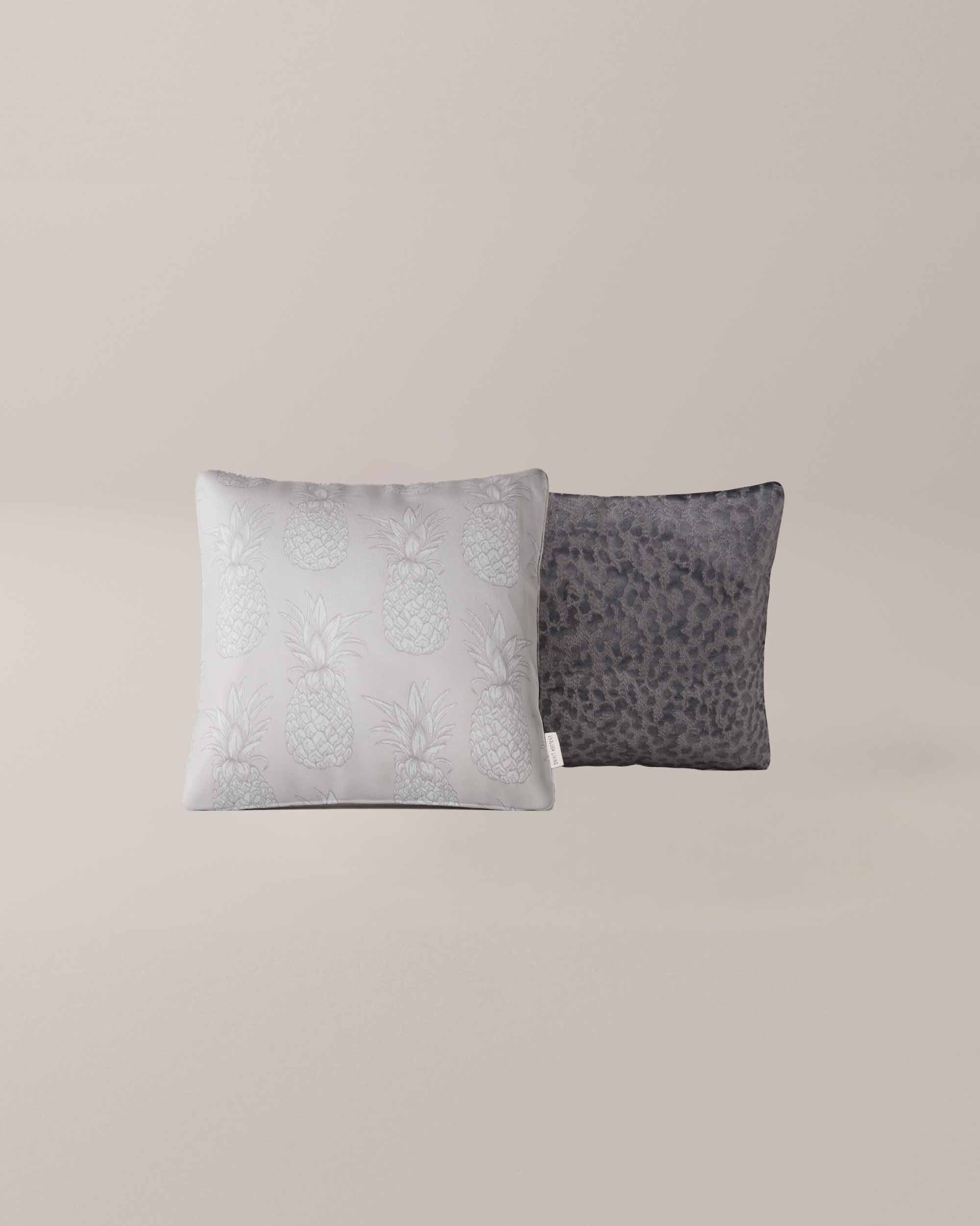 Ananas Zilver binnenkussen van Lush Living Design