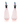 Olie- en azijnset Claude | oliefles | 30 cl | roze