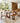 Bullnose Chamfered Mix mangohouten eettafel  - 240 cm