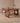 Bullnose Chamfered Mix mangohouten eettafel  - 240 cm